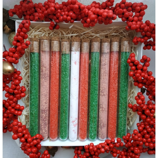 Świąteczne shoty do kąpieli